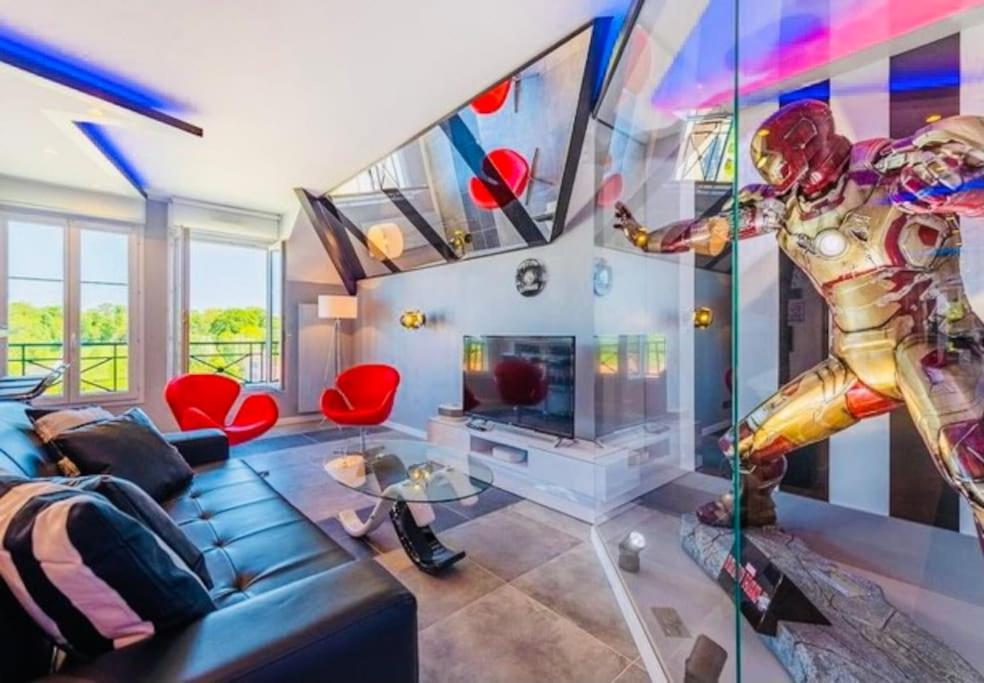 Appartement Disney Avengers, 5 Min Des Parcs Маньи-ле-Онгр Экстерьер фото
